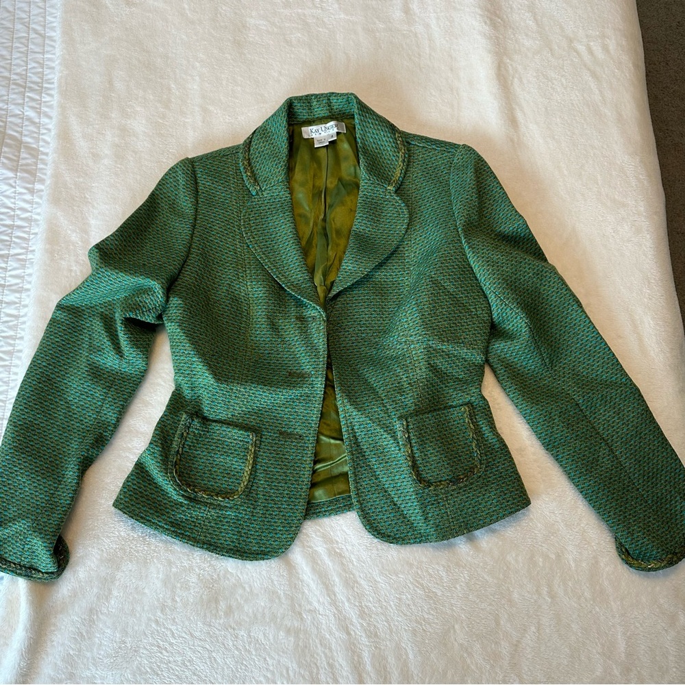 Kay Unger - Green Blazer